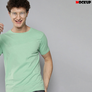 เสื้อยืดแขนยาวทรงโอเวอร์ไซส์สำหรับผู้ชาย คอกลม สีพื้น ผลิตตามแบบ OEM ผ้าฝ้ายเนื้อหนา สำหรับเล่นกีฬา - Product Image 5