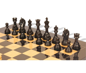 ชุดหมากรุก shera 4.5นิ้วชุดหมากรุกสไตล์สแตนตันแบบพรีเมี่ยมเหมาะสำหรับมืออาชีพคลับและบ้านเล่นหมากรุกแบบแฮนด์เมดสุดหรู - Product Image 5