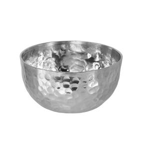 Cuenco de chocolate de metal dorado brillante para presentar chocolates finos en eventos gastronómicos de lujo con lujosos arreglos decorativos - Product Image 3