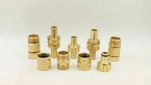 Vente chaude Raccord de tuyauterie en laiton, coupleur à douille, double filetage femelle, connecteur pour eau, huile, gaz, matériel de plomberie, prix d'usine - Product Image 5