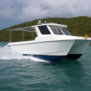 UBI 812 Catamaran en aluminium personnalisé, taxi fluvial, ferry, 12 passagers, 11,8 m, yacht durable, moteur hors-bord 300 ch, tourisme - Product Image 1