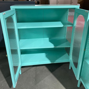 ארונות מטבח פלדה ארונות מטבח מוכן להרכיב לוח צד מתכת עבור סלון מטבח ארונות ריהוט - Product Image 6