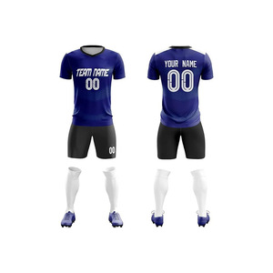 ชุดเสื้อฟุตบอลของผู้ชายชุดเสื้อฟุตบอลผ้าโพลีเอสเตอร์100% ชุดเสื้อฟอร์มแบบระเหิดคุณภาพสูงจากฝรั่งเศสดีไซน์ล่าสุด - Product Image 4