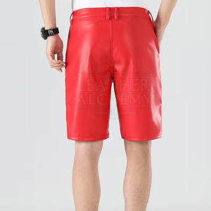 New Design <b>Men</b> <b>Leather</b> <b>Shorts</b> With Soft Premium Material Comfortable Fit Durable Design Smooth Texture - Product Image 2