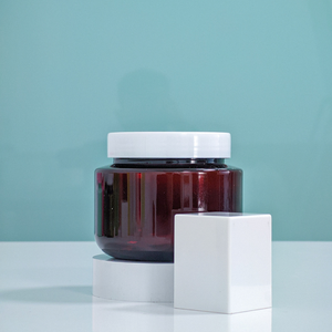 Frascos de cosméticos de producción a gran escala de marca de Vietnam, tarros de PET transparentes con logotipo personalizado, tapón de rosca, embalaje de crema certificado ISO 9001 - Product Image 3