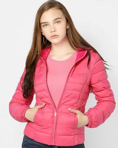 Ropa de mujer 100% chaquetas de poliéster para mujer invierno manga larga chaquetas de mujer nuevo personalizado su propia chaqueta de bombardero comodidad - Product Image 3