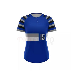 Último diseño personalizado Softball Jersey Venta al por mayor Softball Jersey ligero Softball Jersey - Product Image 2
