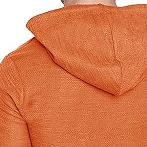 Pull de couleur unie 100% coton sweats à capuche et sweat-shirts pour hommes utilisation pour la saison d'hiver hommes mode Sport sweats à capuche sweat - Product Image 6