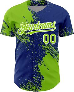 Vente en gros pas cher Design personnalisé T-shirt de baseball personnalisé 100% polyester Maillot de baseball - Product Image 1