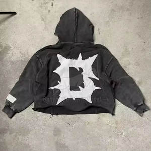 เสื้อฮู้ดปักลายผู้ชายแบบใหม่ แฟชั่นปรับแต่งได้ สำหรับฤดูใบไม้ผลิและฤดูใบไม้ร่วง ขายดีที่สุด - Product Image 2