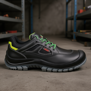 Chaussure de sécurité en cuir Nepal Black S3 EN20345 Taille 43 W.11 Équipement de protection Fitness - Product Image 3