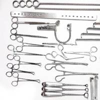 Ensemble d'instruments chirurgicaux pour amygdalectomie et adénoïdectomie, acier, kit de 30 pièces, portable, SURGINEXA