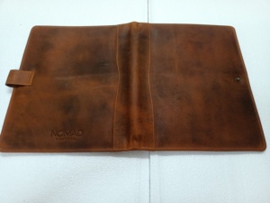 Custom Made with High Quality <b>Leather</b> Folder Is a Sleek Accessory. Idle for Corporate Gifts or Personal Use - Product Image 6