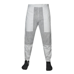 กางเกงรัดรูป3ชั้นระบายอากาศได้ดีเยี่ยมกางเกงตาข่ายสีขาวสำหรับป้องกันผึ้ง - Product Image 1