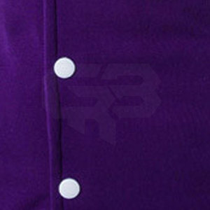 Blouson universitaire homme slim fit de haute qualité, élégant, avec col montant et boutons, en polaire, pour l'hiver, tissu personnalisé, service OEM - Product Image 6