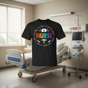 Camiseta de Enfermera RN LPN NP para Hombre y Mujer, Ropa Profesional para Personal Médico, Enfermeras, Doctores y Profesionales de la Salud - Product Image 3