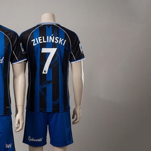 Tenue de football personnalisée, uniforme d'équipe sportive, maillots de rugby en polyester sublimé, haut et short - Product Image 3