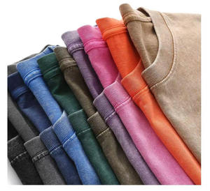 Camiseta de Moda OEM 100% Algodón, Tejido Grueso, Corte Regular, Ecológica, Impresión Serigráfica, Unisex, Manga Corta - Product Image 1