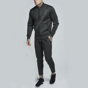 2025 último diseño High Street transpirable Slim Fit chándal de algodón para hombres Elegante ropa de gimnasio precio por cantidad a granel - Product Image 5