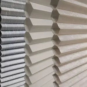 Persianas de panal inalámbricas Blackout de día y noche con protección contra el calor y diseño Art Deco de ahorro de energía - Product Image 4