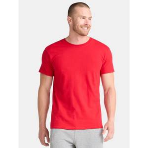 100% algodón camiseta de hombre Casual estilo Hip Hop 180 gramos verano Fitness cuello redondo manga corta sólido para ropa de casa - Product Image 5