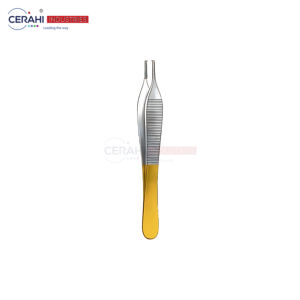 Juego de fórceps de vendaje y tejido atraumático profesional Adson Semken fórceps de disección para cirugía de precisión - Product Image 4