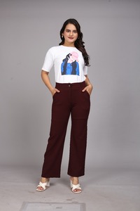 Pantalons en jean décontractés d'été pour garçons, style vintage classique, taille mi-haute, couture durable à 4 sens, logo confortable à la taille, tissu uni teint - Product Image 6