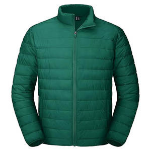 Chaqueta de Invierno para Hombre OEM, Ligera, Acolchada, Impermeable, Cortavientos de Nailon, Cierre Completo, Puños Elásticos, Cálida - Product Image 1