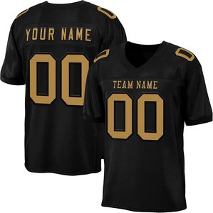 Personalizado transpirable fútbol americano Jerseys poliéster Malla tela OEM sublimación impresión secado rápido al por mayor uniforme - Product Image 2