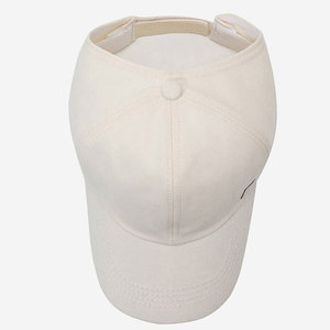 Dernier design de chapeaux de queue de cheval en coton pour femmes pour adultes Chapeaux de queue de cheval de conception personnalisée Sportswear - Product Image 5