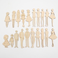 Jouets en bois créatifs de haute qualité pour la peinture DIY, jouet éducatif pour enfants pour apprendre la création de mode, Delarchi WT03