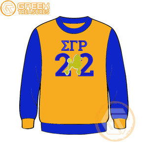 Sudadera de lana de algodón Sigma Gamma Rho personalizada de alta calidad, Jersey bordado, chaqueta para mujer, ropa griega, estilo de hermandad - Product Image 5