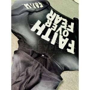 2025 logo fabricants soleil délavé broderie en détresse coton mélangé fermeture éclair hommes vêtements à capuche pour hommes sweats à capuche - Product Image 5