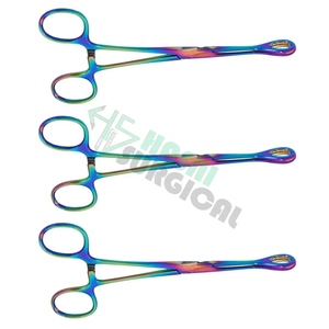 Pinzas de Esponja de Alta Calidad para Sujeción de Apósitos, Pinzas Quirúrgicas Hasni HS-H-611, Certificación CE Clase III, Reutilizables, Logotipo Personalizado - Product Image 2