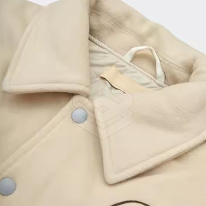 Chaqueta para hombre hecha a medida con cuello levantado y mangas largas estilo Lettermen cómodo a la venta - Product Image 2