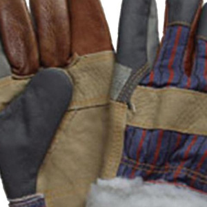 Gants de sécurité en cuir respirants pour gréement de meubles avec doublure en coton et manchette caoutchoutée Construction gants de travail multicolores - Product Image 6