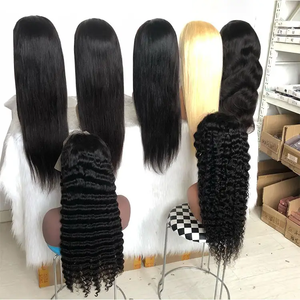 <span class=keywords><strong>Perruque</strong></span> Lace Front Bob sans colle en cheveux humains brésiliens vierges pour femmes noires, Fournisseur de perruques Bob courtes à <span class=keywords><strong>prix</strong></span> de gros - Product Image 5