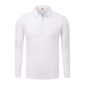 2025 New Hot Selling Custom Men's High Quality 100% Cotton <b>Long</b> <b>Sleeve</b> for Polo <b>Shirts</b> Plain Solid Pattern <b>Golf</b> <b>Shirt</b> - Product Image 4