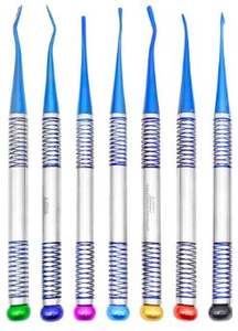 ชุดเครื่องมือถอนรากฟันสแตนเลส 7 ชิ้น ผลิตจากโรงงาน สีปรับแต่งได้ ขายดี เป็นเครื่องมือผ่าตัดที่ใช้กันอย่างแพร่หลาย - Product Image 4