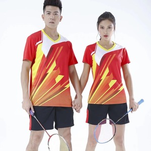 Ropa DE TENIS Falda corta transpirable de alta calidad para hombres y mujeres Uniformes de tenis de último modelo - Product Image 1