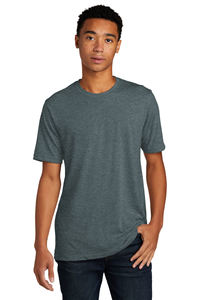 Next Level Mens CVC Jersey Short <b>Sleeve</b> Crewneck T Shirt Heather Heavy Grey T Shirts - Product Image 2
