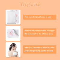 Patchs chauffants jetables MDR, coussin chauffant instantané, nouveau chauffe-mains pour soulager la douleur, compresse chaude pour réchauffer l'utérus, activé par l'air