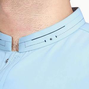 Nueva llegada tamaño personalizado vestido paquistaní hombres Shalwar Kameez hombres ropa manga larga Shalwar Kameez traje - Product Image 6