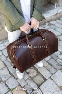Sacs de voyage en cuir de luxe personnalisés fabriqués à la main Durabilité-Sécurisé Spacieux Prix de gros direct usine Tendance Remises en vrac - Product Image 3