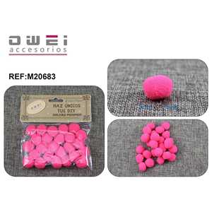 1 Pompón 20mm 25U1 2u/c para manualidades - Product Image 1