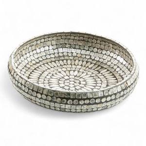 Cuencos Decorativos de Nácar Natural con Incrustaciones de Concha, Ecológicos y Sostenibles para la Mesa del Hogar - Product Image 1