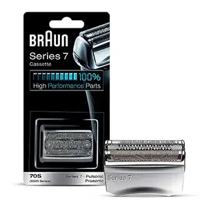 Remplacement de la tête de rasoir électrique Braun Series 7 70S, compatible avec les rasoirs Series 7: 720cc, 730cc, 735s, 750cc, 760cc, 790cc,
