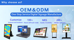 49 אינץ נייד פנימי תצוגה lcd תצוגת lcd סוללה אנדרואיד מופעל עבור תערוכה טרקליני פרסום ברור רב - Product Image 6