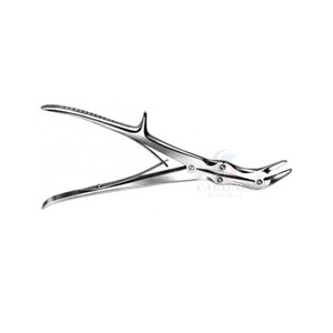 Echlin Bone Rongeur 2mm 23cm Double Action Curved Stille-Luer Rongeur Forceps Echlin Bone Rongeur 2mm 23cm - Product Image 3