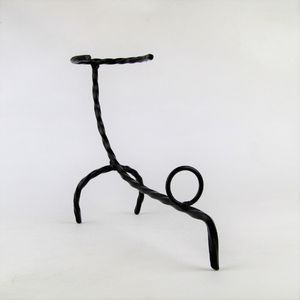 Support de support de corne de bière Viking naturel en métal véritable de meilleure qualité en métal sculpté - Product Image 2